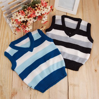 Set 2 Áo Gile Len Giữ Ấm Cho Bé Cọc Tay