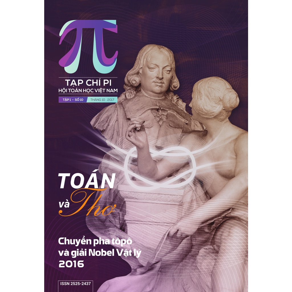 Tạp chí Pi - Hội Toán học Việt Nam/ Trọn bộ 12 số năm 2017