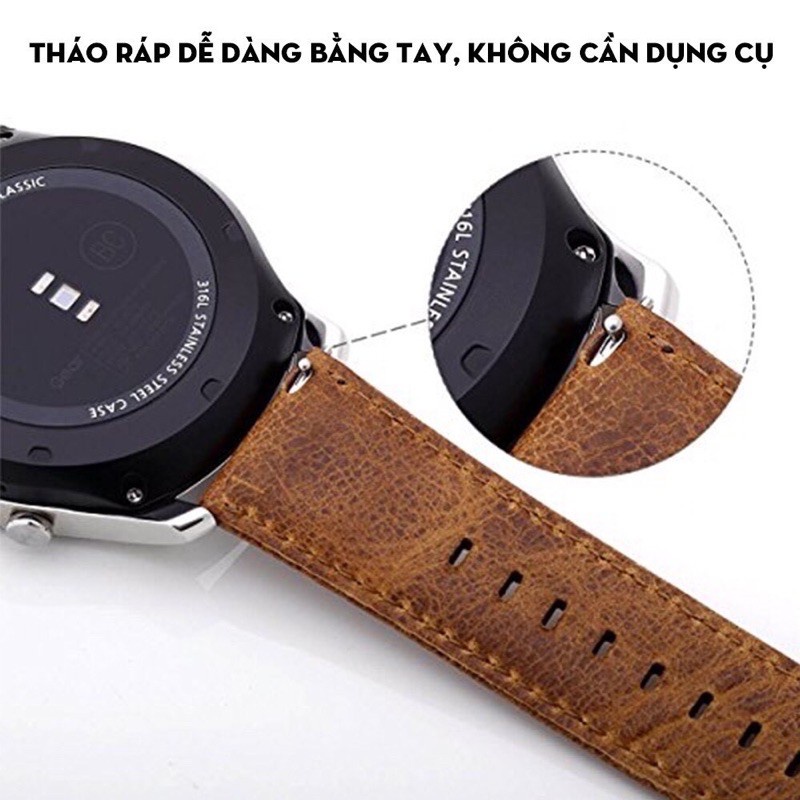 Bộ 2 Chốt thông minh cho dây đồng hồ, thép cao cấp không gỉ