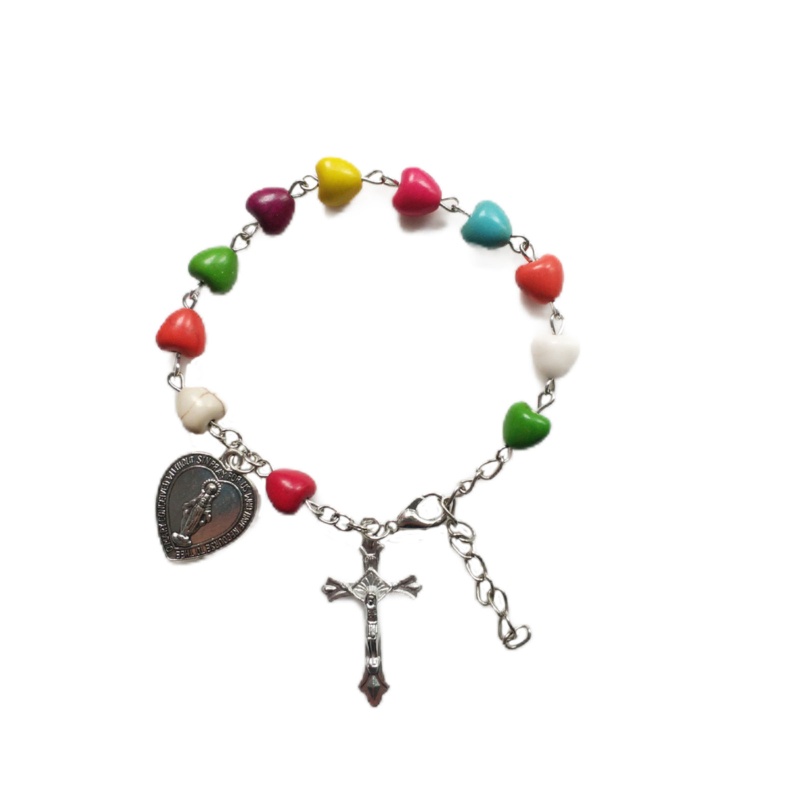 Po * Catholic Saint Christopher Travel for Protection 10MM 0 39Inch Mân Côi Nẹp