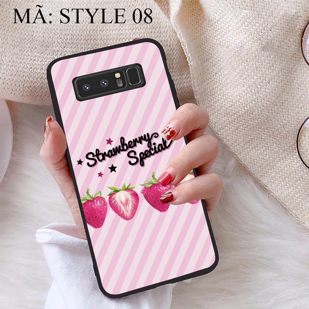 Ốp lưng Samsung Note 8 viền dẻo TPU BST Phong cách