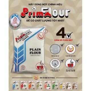Bột plain four Prima màu xanh biển gói 1 kg