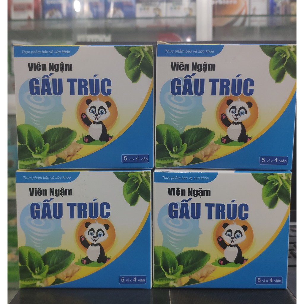 Viên ngậm Giảm ho Gấu trúc