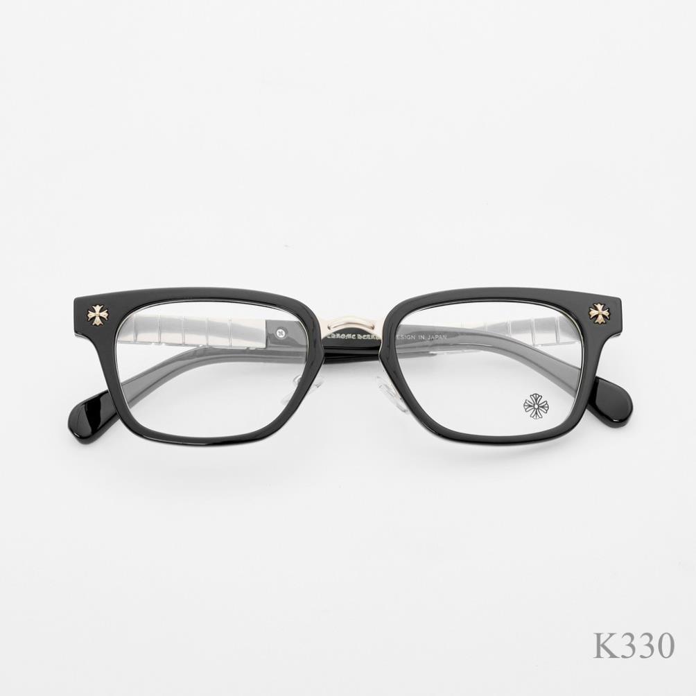 Kính mát nam nữ thời trang đẹp gọng kiếng không độ du lịch chống nắng K330 - seno960