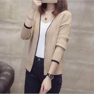 Khoác len Cadigan mẫu chọn trên live