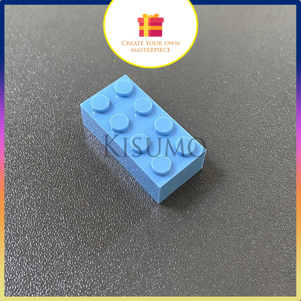 Đồ chơi giáo dục lắp ráp   logo moc combo 5 gạch cao 2x4 a18 3001