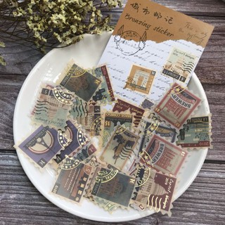 Sticker dập hình vàng gold (014)