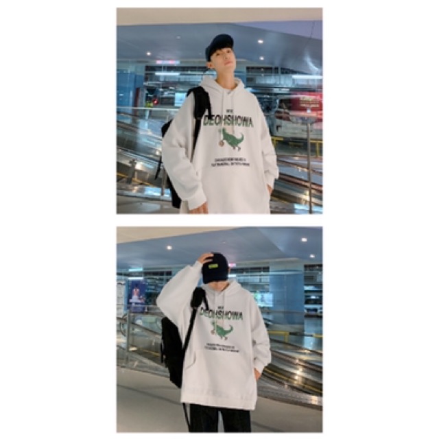 Áo hoodie unisex nam nữ mix wear có bigsize đến hơn 100kg vải nỉ bông dày mịn | BigBuy360 - bigbuy360.vn