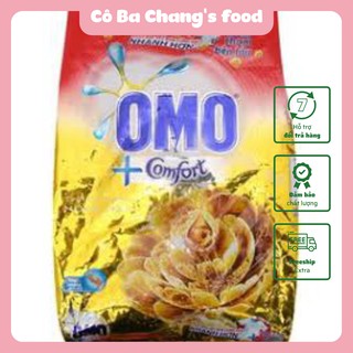 Bột giặt OMO TINH DẦU nồng nàn vàng bịch 720Gr
