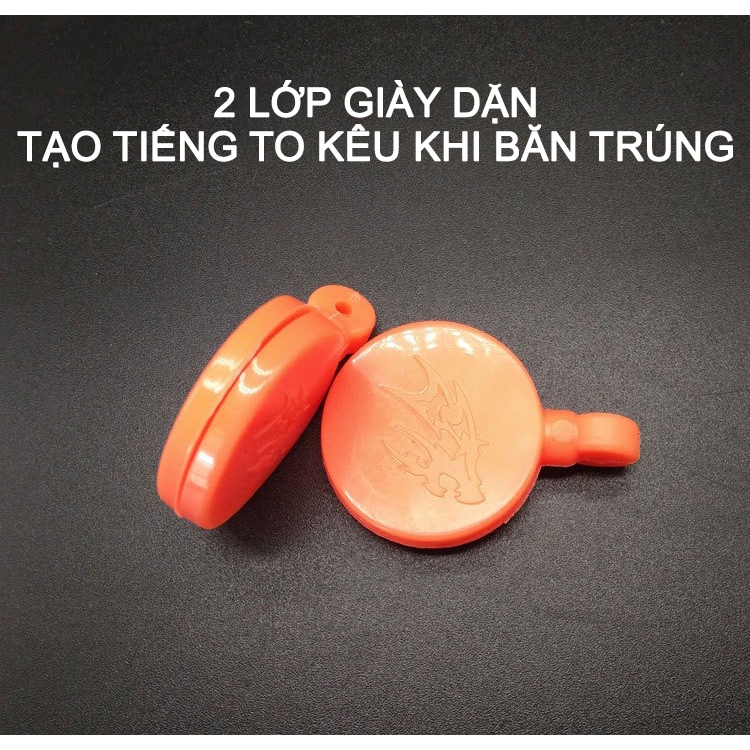 BIA TẬP BẮN CAO SU SIÊU BỀN - 2 LỚP CAO SU