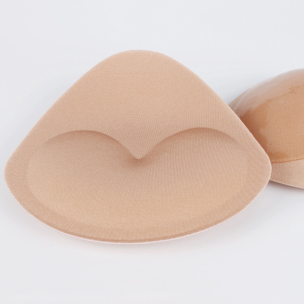 1 Cặp Miếng Dán Ngực Silicone Kết Cấu Mềm Mại Chống Thấm Nước Hình Trái Tim Cho Mặc Hàng Ngày