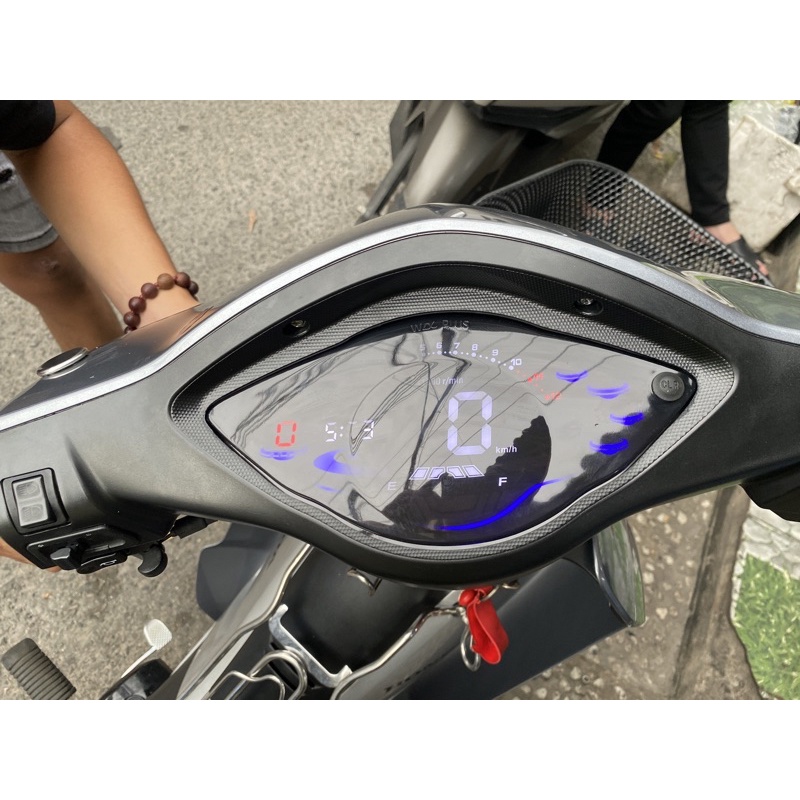 Đồng hồ điện tử LCD mẫu 2022 dành cho Wave A/Rs/S 100 hoặc Wave A 110 làm dây sẵn xài như Zin