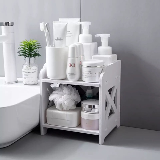Kệ bàn trang điểm, kệ phòng tắm, bàn bếp để đồ tiện dụng