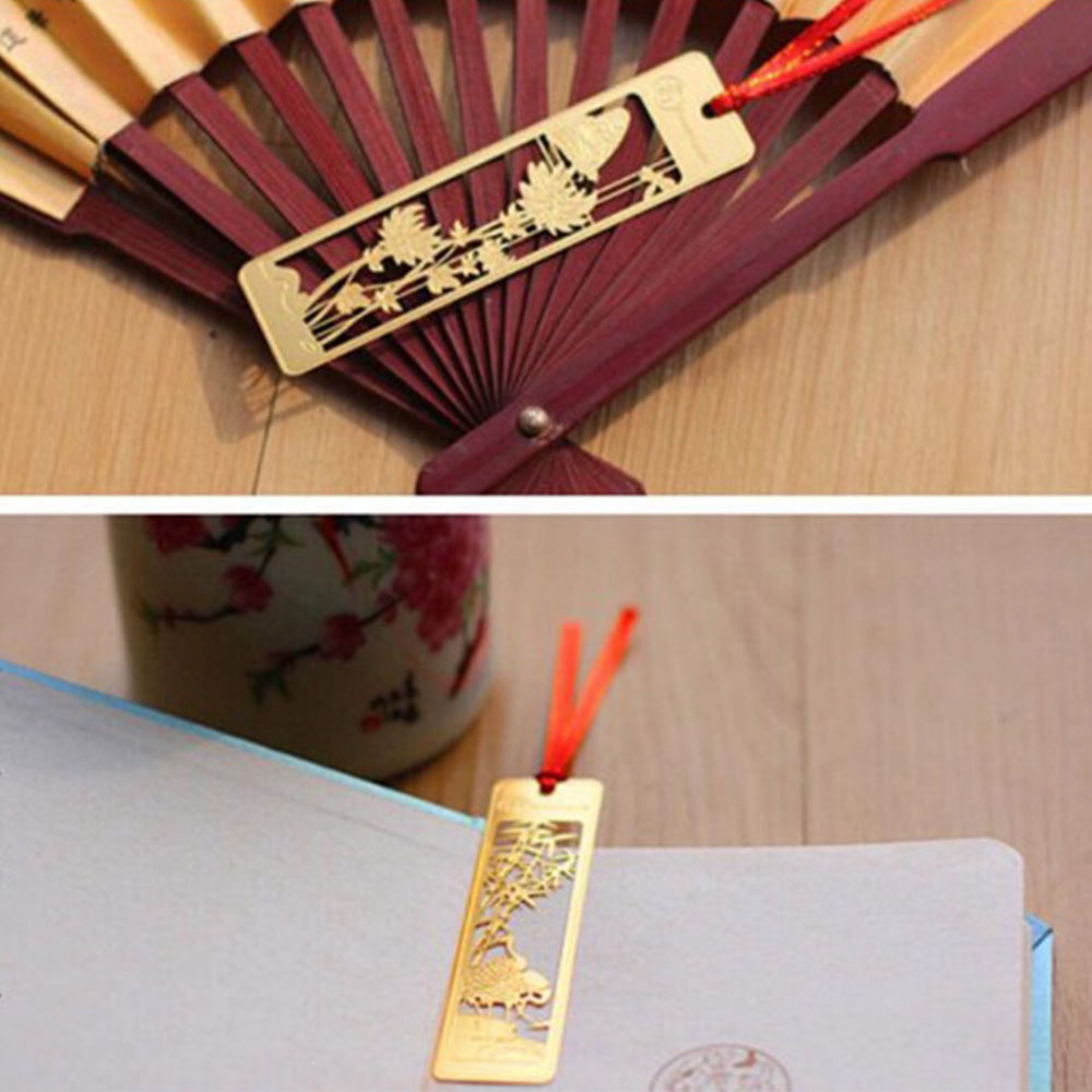 Dụng cụ đánh dấu sách phong cách Trung Hoa cổ điển