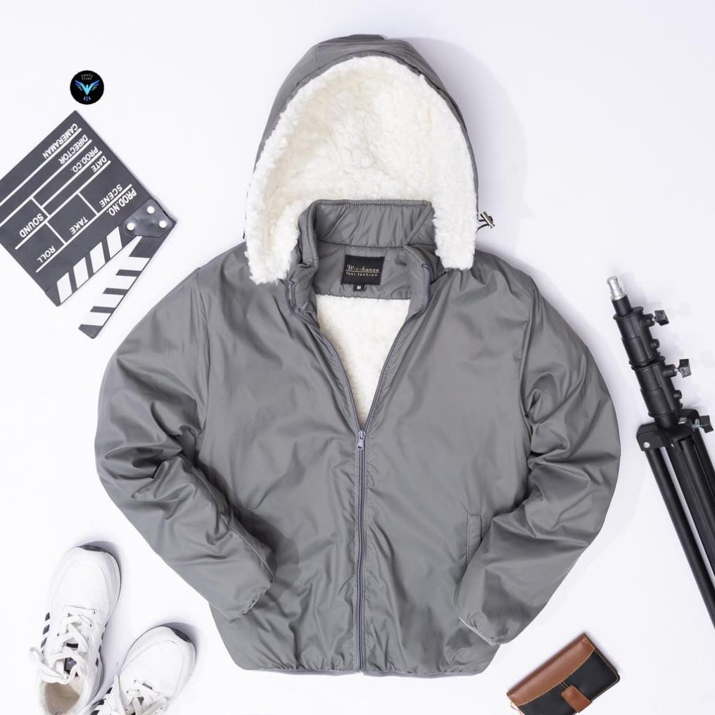 [Hàng đẹp-mũ rời-có túi trong][ĐỦ 6MÀU]Áo khoác gió nam nữ lót lông cừu siêu ấm chắn gió chống nước bền đẹp tiện lợi | BigBuy360 - bigbuy360.vn