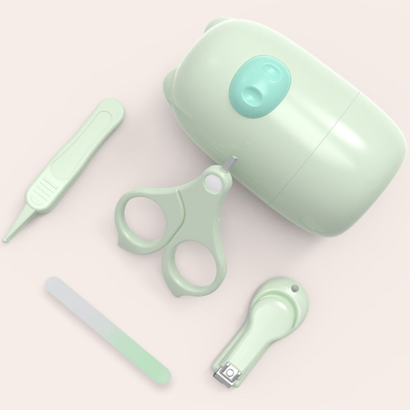 Kềm Cắt Móng Tay Kích Thước 4.25x2.75inch In Họa Tiết Hoạt Hình Dễ Thương Cho Bé Sơ Sinh