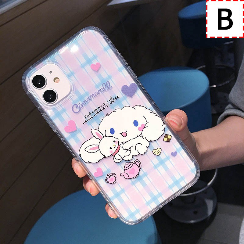 Ốp điện thoại TPU hoạt hình cho Iphone 11 Pro Max 12mini 12 Pro Max 7plus 8plus 6plus 6 6s 7 8 Plus X Xr Xs Max Se 2020 | BigBuy360 - bigbuy360.vn