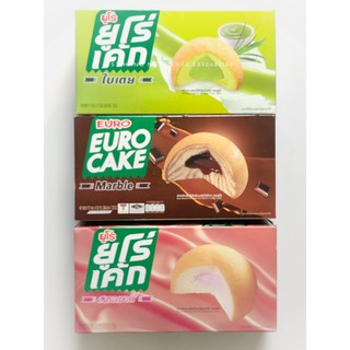 Bánh trứng Euro Custard Cake 204gr 3vị THÁI LAN