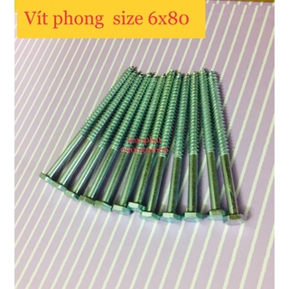 [100con]Vít phong 6x80