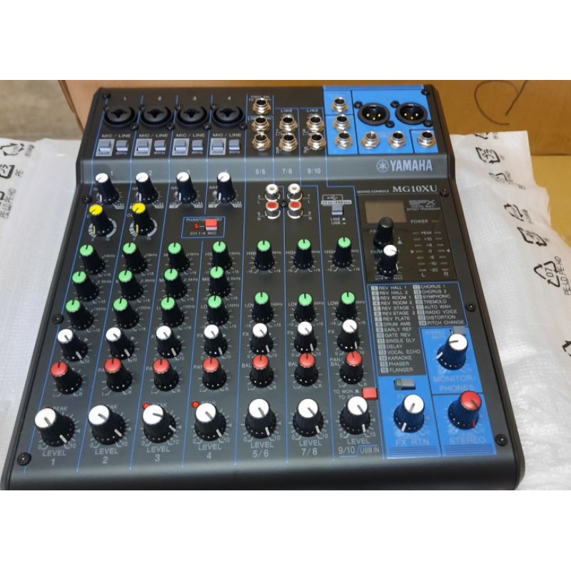 Bàn trộn âm thanh yamaha MG10XU