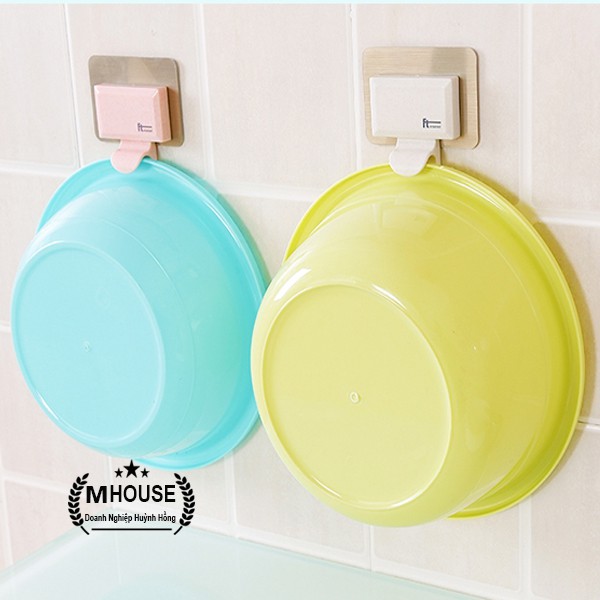 Móc treo đa năng dán tường treo thau rổ | BigBuy360 - bigbuy360.vn