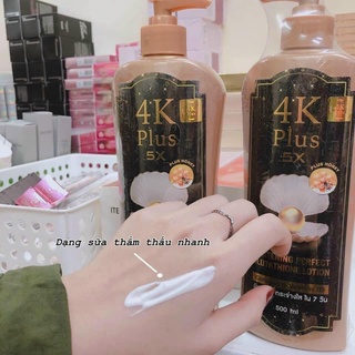 Sữa Dưỡng Thể 4K Plus 5X Plus Thái Lan.