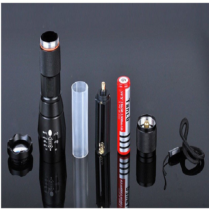 [ Siêu Sale ] Đèn pin siêu sáng XML-T6 - A100 (LOẠI TỐT KÈM HỘP ĐỰNG SANG TRỌNG) | BigBuy360 - bigbuy360.vn