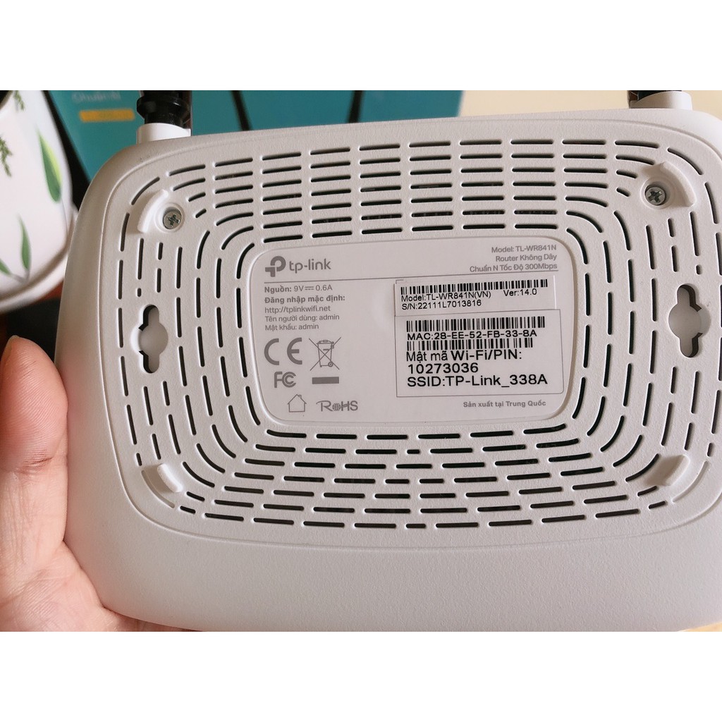 Bộ phát wifi TPLINK TL-WR841N 300Mbps