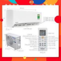 [ VẬN CHUYỂN MIỄN PHÍ KHU VỰC HÀ NỘI ] Điều hòa Panasonic 9000BTU 1 chiều Inverter R32 Tiêu chuẩn CS/CU-XPU9WKH-8 24h