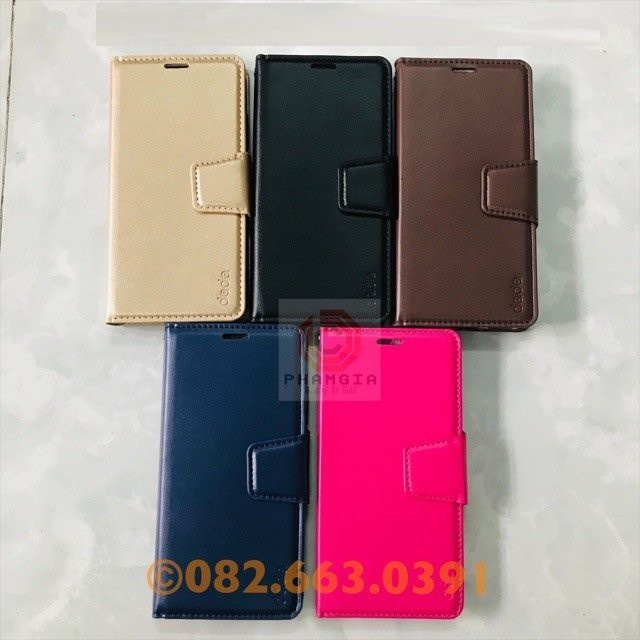 Bao da Sony Xperia 10 ii chất liệu da sang trọng, có ngăn đựng thẻ siêu tiện lợi