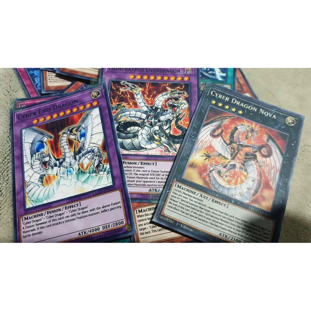 Bộ bài Yugioh - Legendary Dragons of Atlantis - B Deck