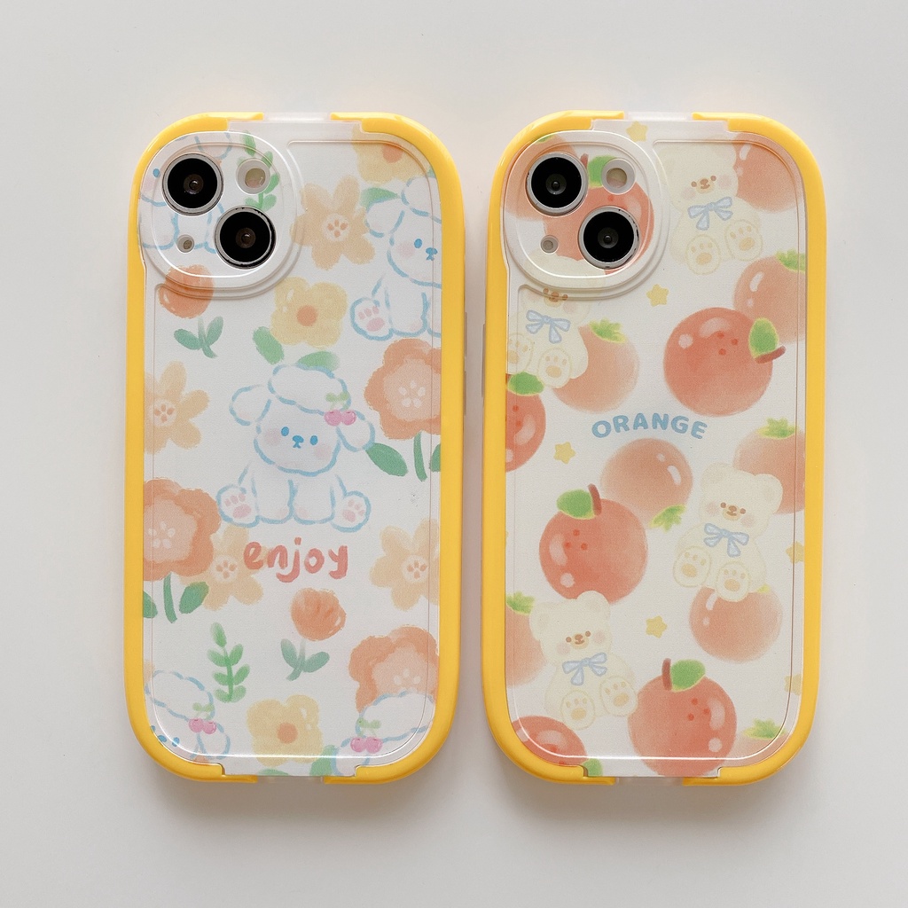 Ốp Điện Thoại Chống Sốc Hai Trong Một in Hoạt Hình Cho iPhone 7 plus X xs max xr Apple 11 pro max 12 pro max 13 pro max