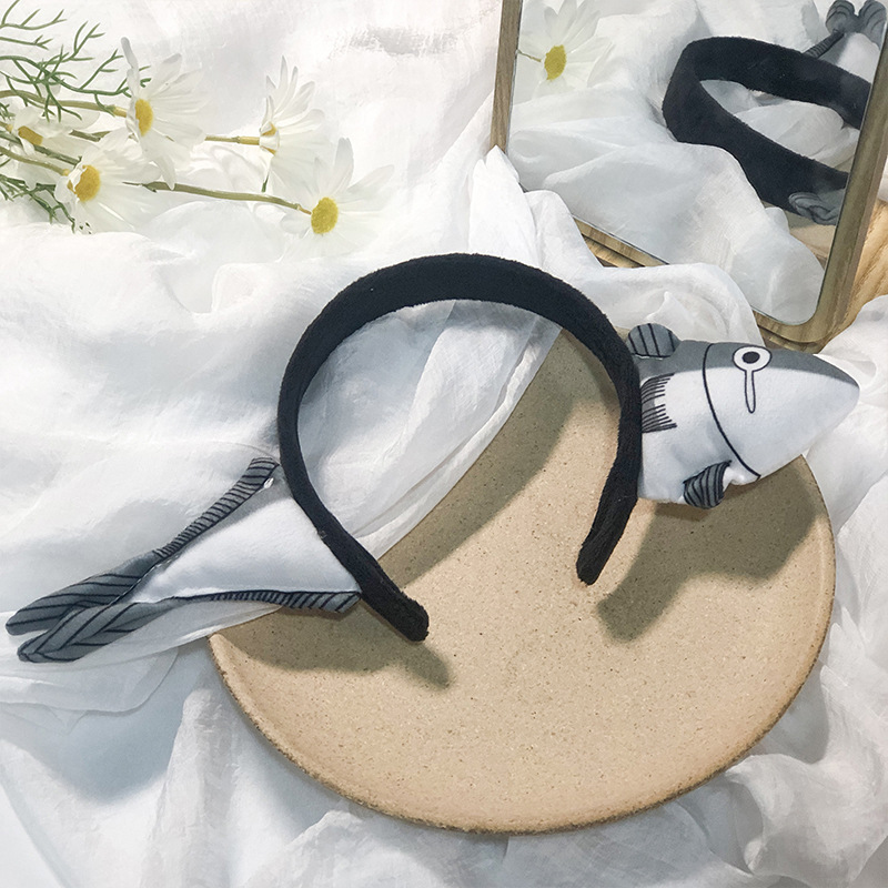 【cfh】Korean Cute Funny Face Wash Hair Band Headband Hair Accessories