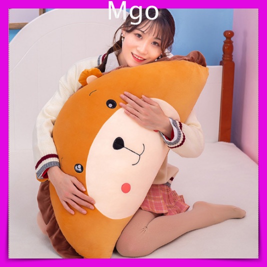 [ Mẫu Mới - Qùa Tặng Tình Yêu - Có Sẵn ] Gối ôm dài kê tựa đầu giường Hình Thú Khỉ Thỏ Sư Tử Mềm Mịn An Toàn Size 60Cm