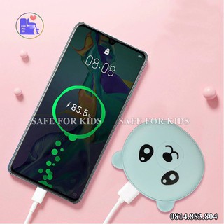 SWQ ACHY0 Máy Sưởi Mini Cầm Tay Kiêm Sạc ngừa Hình Thú Dễ Thương 4000mAh 8 20