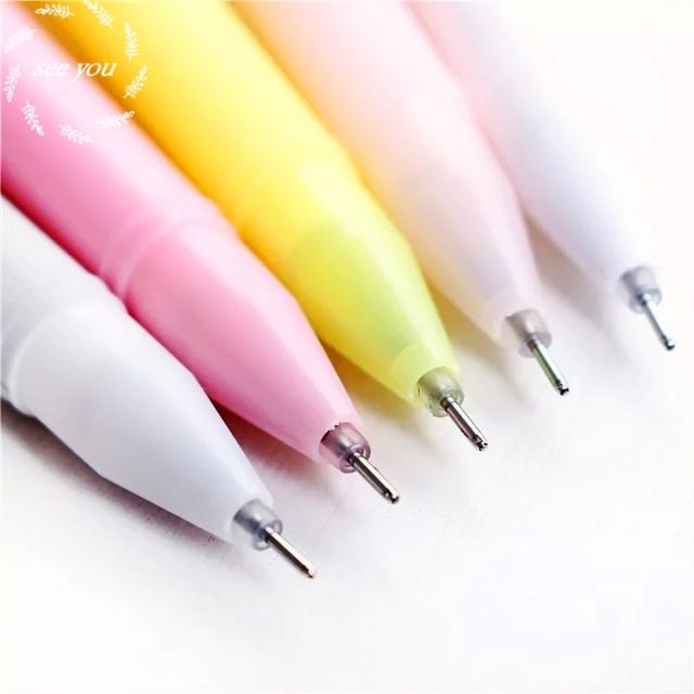 Set Bút / Túi 20 Chiếc Bút Cute MỰC TÍM