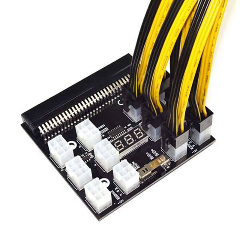 Bộ Chuyển Đổi Nguồn Điện Và 12 Dây Cáp 60cm Cho Hp 750w 1200w Psu