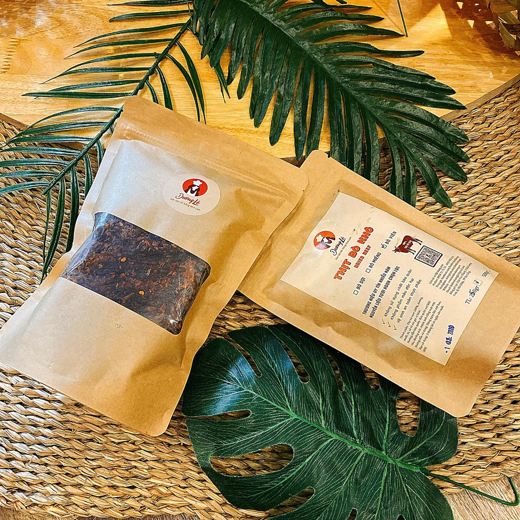 Bò Khô Viên Khô 250gr Đặc Sản Đà Nẵng Nhà Làm Dương Lê | BigBuy360 - bigbuy360.vn