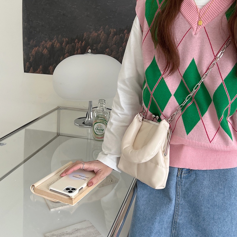 Túi Đeo Chéo Quai Xích Thời Trang Hàn Quốc 2022 Gylb1641