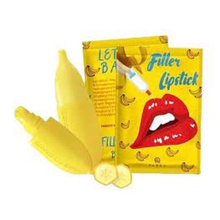 Son , Son filler Khử Thâm Collagen Son Chuối Banana fliller Lipstick