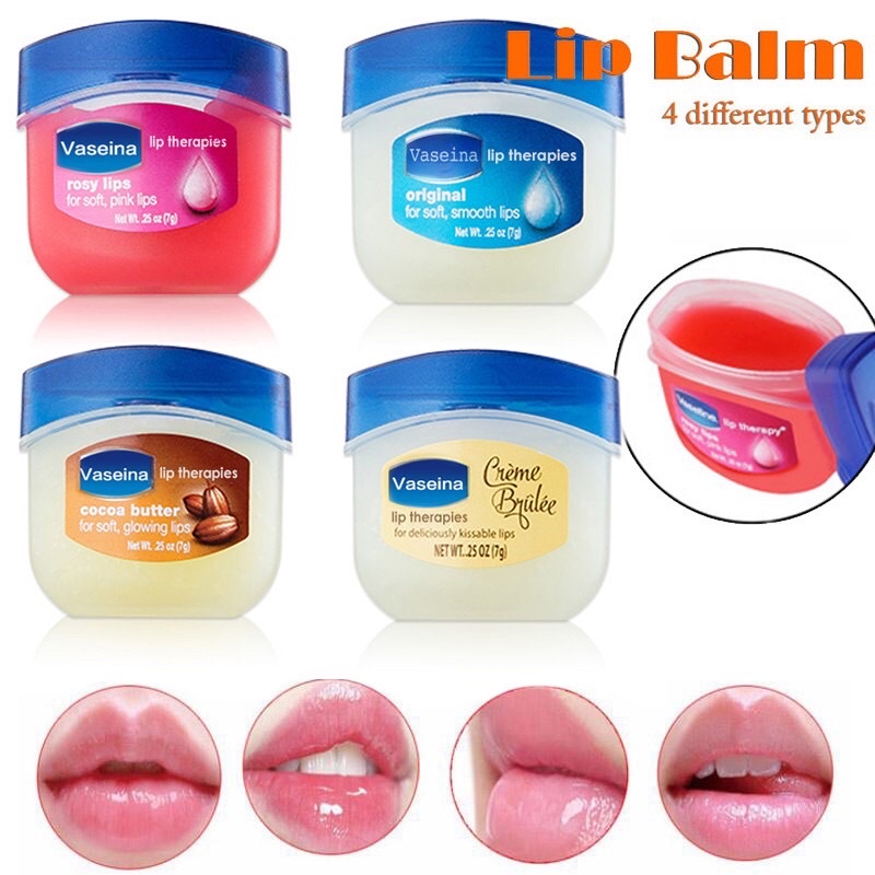 dưỡng môi vaseline 7g