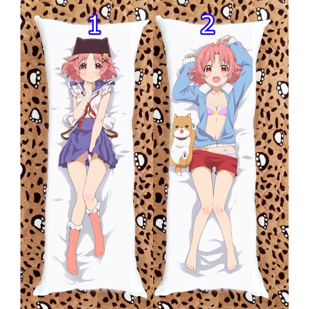 Gối ôm ngủ dài Yuki Takeya Miki yuuri kurumi Gakkou Gurashi! 1mx40cm