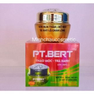 kem pt bert trà xanh, mụn thâm, nám sạm,20gr