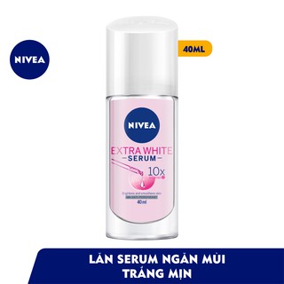 Lăn Ngăn Mùi Trắng Mịn Nivea Extra White Serum 40ml