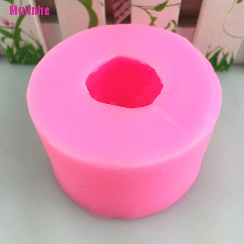 Khuôn Silicone Tạo Hình Làm Bánh Kẹo / Xà Phòng Hình Hoa Mẫu Đơn DIY