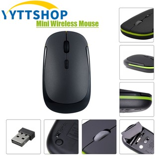 Chuột quang chơi game không dây siêu mỏng 2.4ghz cổng usb