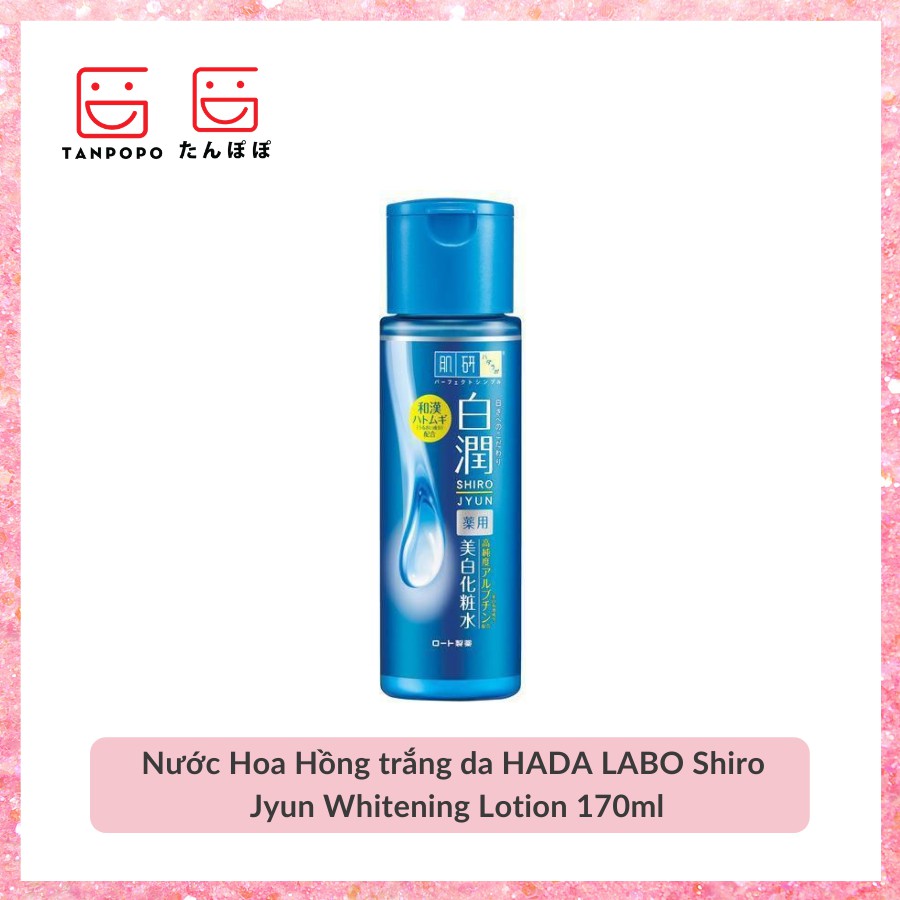 Nước hoa hồng Ha.daLabo Whitening Lotion 170ml (xanh dương sọc vàng)