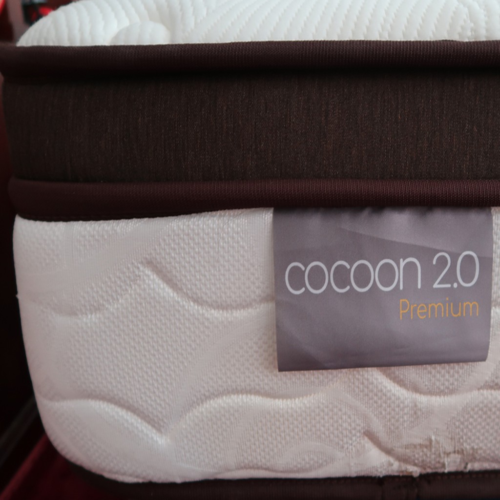 Nệm Lò Xo Liên Á Cocoon 2.0 Premium Chính Hãng
