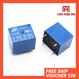 Relay 12V -10A SRD 5P/ 250VAC