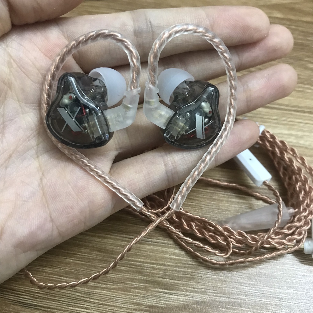 Tai nghe KZ EDX - nghe nhét tai thể thao KZ EDX 1 Dynamic Hifi Bass chống tiếng ồn